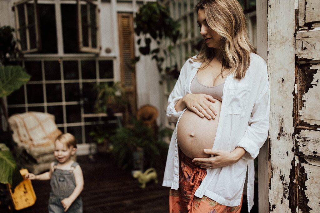 Atlanta mom and toddler talking about babyproofing their home